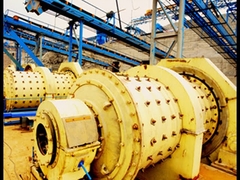 دستگاه آسیاب میله ای سنگ معدن ریز 5 - 150 تن در ساعت برای سنگ زنی درشت