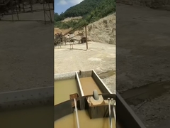 دستگاه شستشوی شن مارپیچی سیار 20 - 180 تن در ساعت