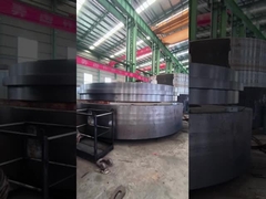 لوازم جانبی چرخ دنده حلقه ای غلتکی بیکار کوره دوار مقاوم در برابر دمای بالا سفارشی