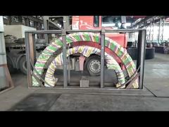 120 تن قطعات ماشین آلات چرخ دنده دورانی آسیاب گلوله سیمان و چرخ دنده ساده و چرخ دنده حلقوی