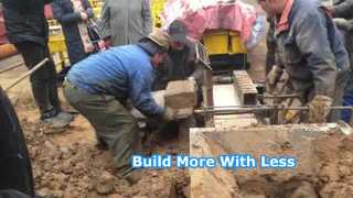 دستگاه آجر کوچک برای تولید مصالح ساختمانی