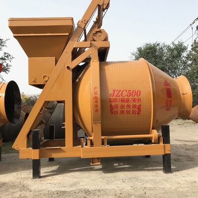 Industrial JZC Tipping Drum Mixer Customizable Cement Plant Equipments