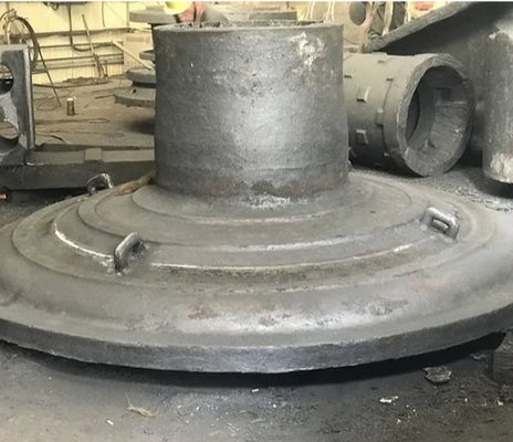 Cast Steel Ball Mill End Cover With Large R Rounded Corners CITIC HIC Machine Parts