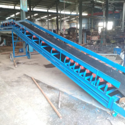 Long Conveying Distance, Stable Conveying Belt Conveyor Used In Mining And Metallurgy