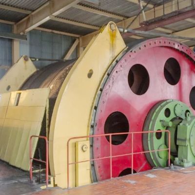 Easy To Maintain Horizontal Hoist Single Rope Winding Mine Hoist