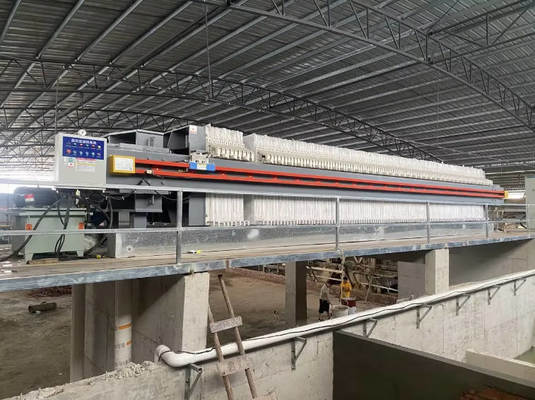 Easy To Operate Stable Hydraulic Recessed Filter Press