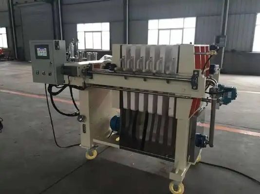 Pull Open The Filter Press Hydraulic Automatic Pressure Holding Machine Once
