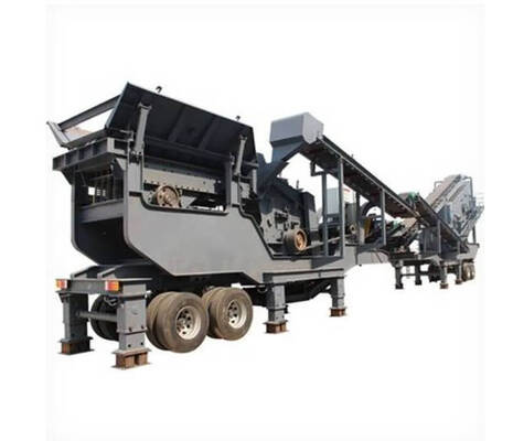 Mobile Crushing And Screening Station With Convenient Relocation