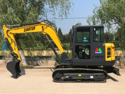 بیل مکانیکی خزنده هیدرولیک تجهیزات ساختمانی سنگین CT60-9