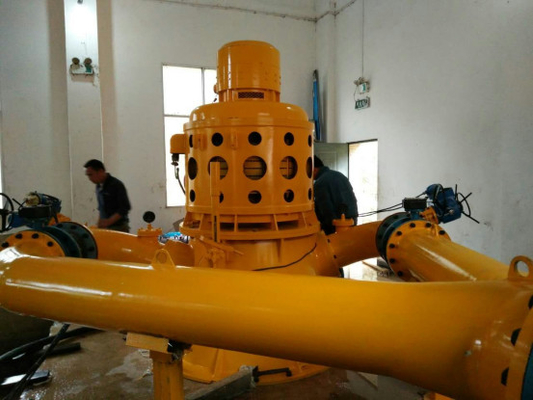 مجموعه ژنراتور هیدروتوربین عمودی 200 کیلووات، تفنگ اسپری دوتایی