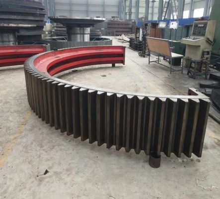 قطعات تجهیزات معدن با چرخ دنده گیره میل ZG45 و چرخ دنده پینیون