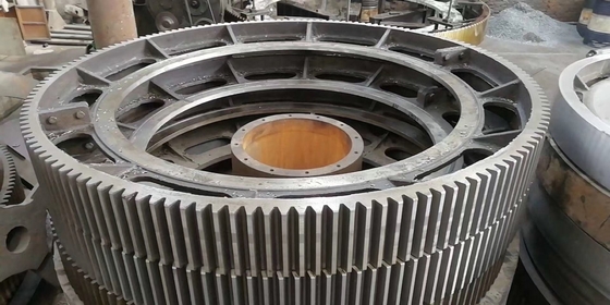 سختی 220 ~ 240HB Mill Pinion Gear Big Ring Gear for Machine Mining