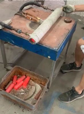 کوره القایی فرکانس متوسط ​​دستگاه متالورژی GPH-100