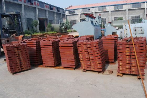 آسترهای پوسته آسیاب توپ با منگنز بالا و تخته آستر مغناطیسی