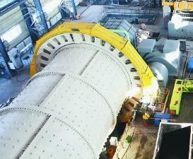 آسیاب گلوله ای خودوژن سنگ زنی 700 - 1500 کیلووات برای استخراج