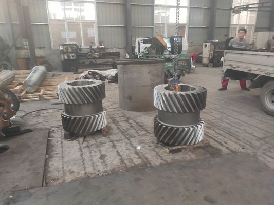 پینیون مورب زاویه فشار سفارشی با تعداد دندان های سفارشی