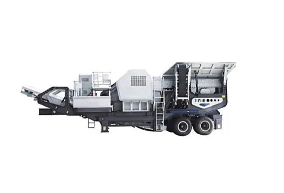 ایستگاه های خردکن متحرک برای راه های سریع السیر راه آهن معدن آلات معدنی