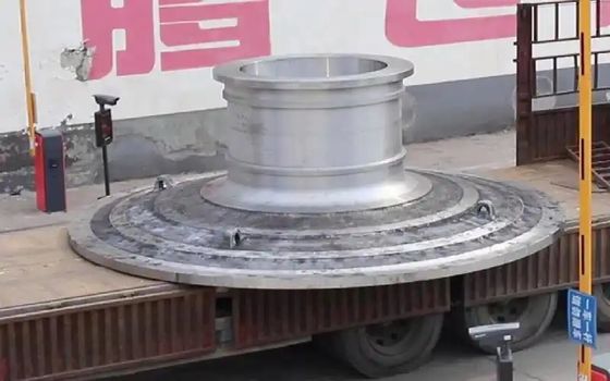 پوشش انتهایی آسیاب گلوله‌ای آلیاژی مقاوم در برابر سایش، شفت توخالی ریخته‌گری یکپارچه