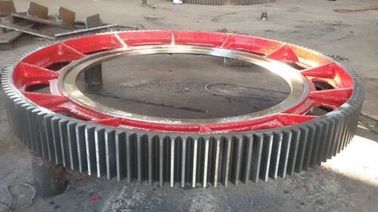 کارخانه چرخ دنده گیره آسیاب و چرخ دنده کوره برای کارخانه سیمان