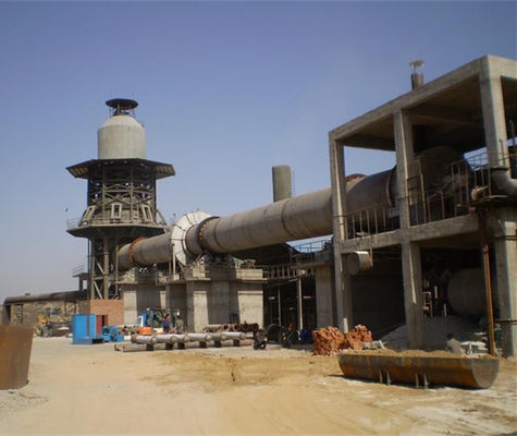 تولید کامل کوره دوار کلسیناسیون نیکل لاتریت 12000t / D