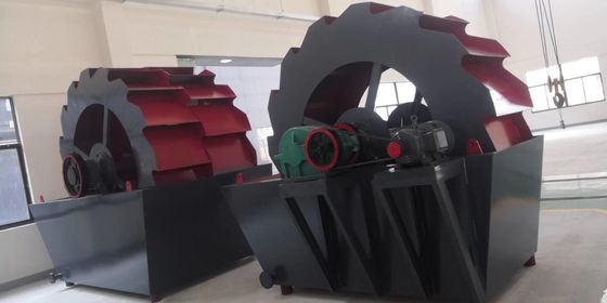 ماشین لباسشویی شن و ماسه 20-180 T / H در کارخانه فرآوری مواد معدنی