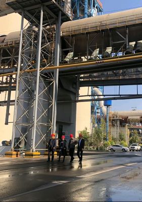 6.0x95m 12000t / d سیمان کوره دوار برای برنامه های کاربردی فرآیند مواد معدنی