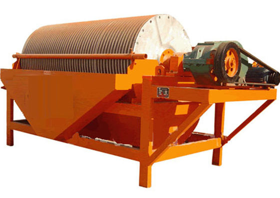 جدا کننده طبل مغناطیسی سیلندر 12-100 T / H تجهیزات پانسمان سنگ معدن