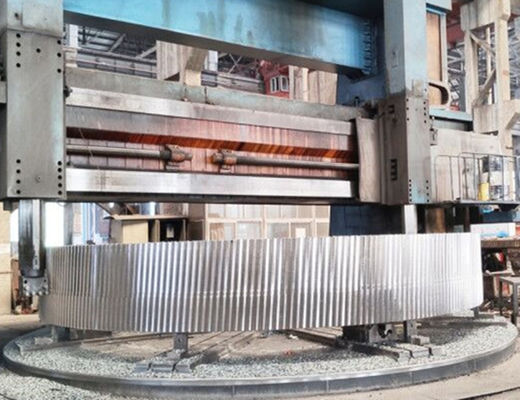 حلقه چرخ دنده مارپیچی بزرگ تک شاخ ماهی حلقوی با تراشکاری CNC