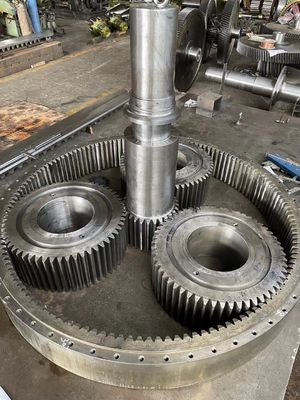 120 مدول فرز Big Ball Mill Milling Gear Helical and Bevel Gear Factory